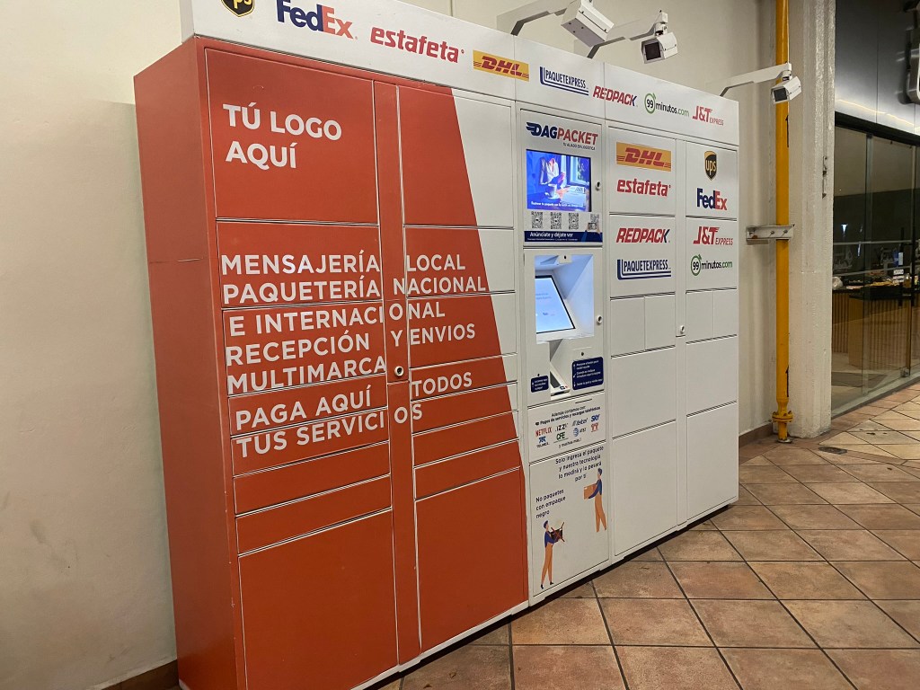 paqueterías sin personal