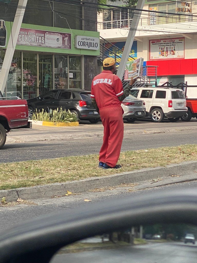 El voceador que siempre veo